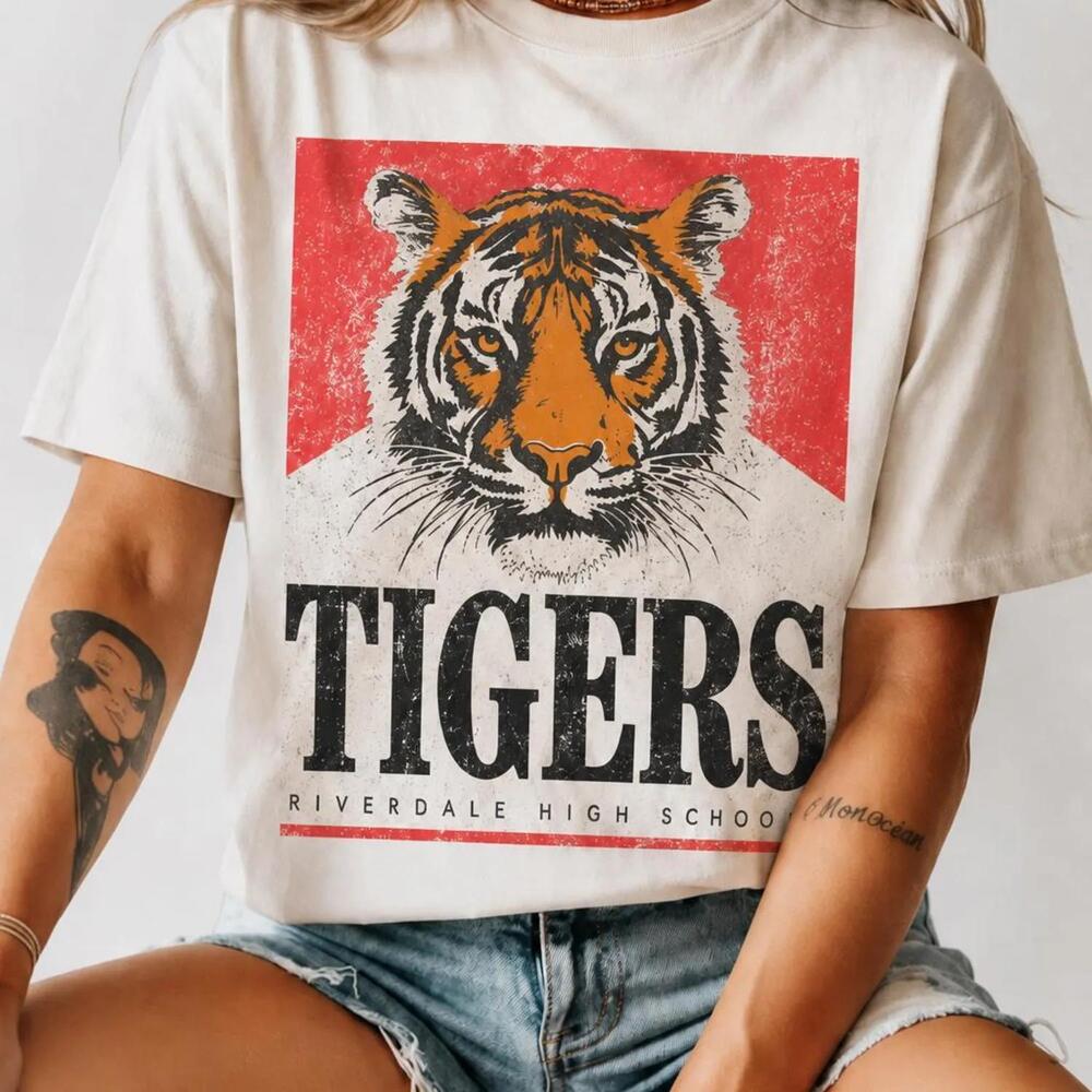 School Mascot Spirit Wear Game Day Personalized Team Football Season Tee